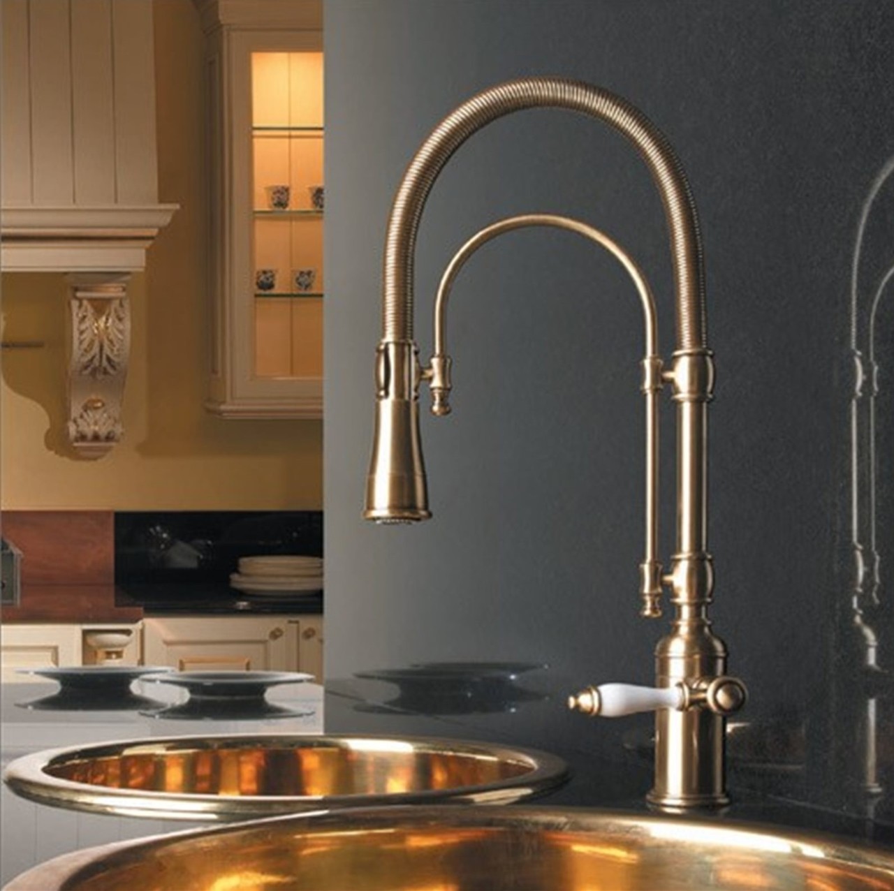 Змішувач для кухні Charlie Ancient Bronze (CH75300BR), Nobili - Зображення 1869402-9b984.jpg