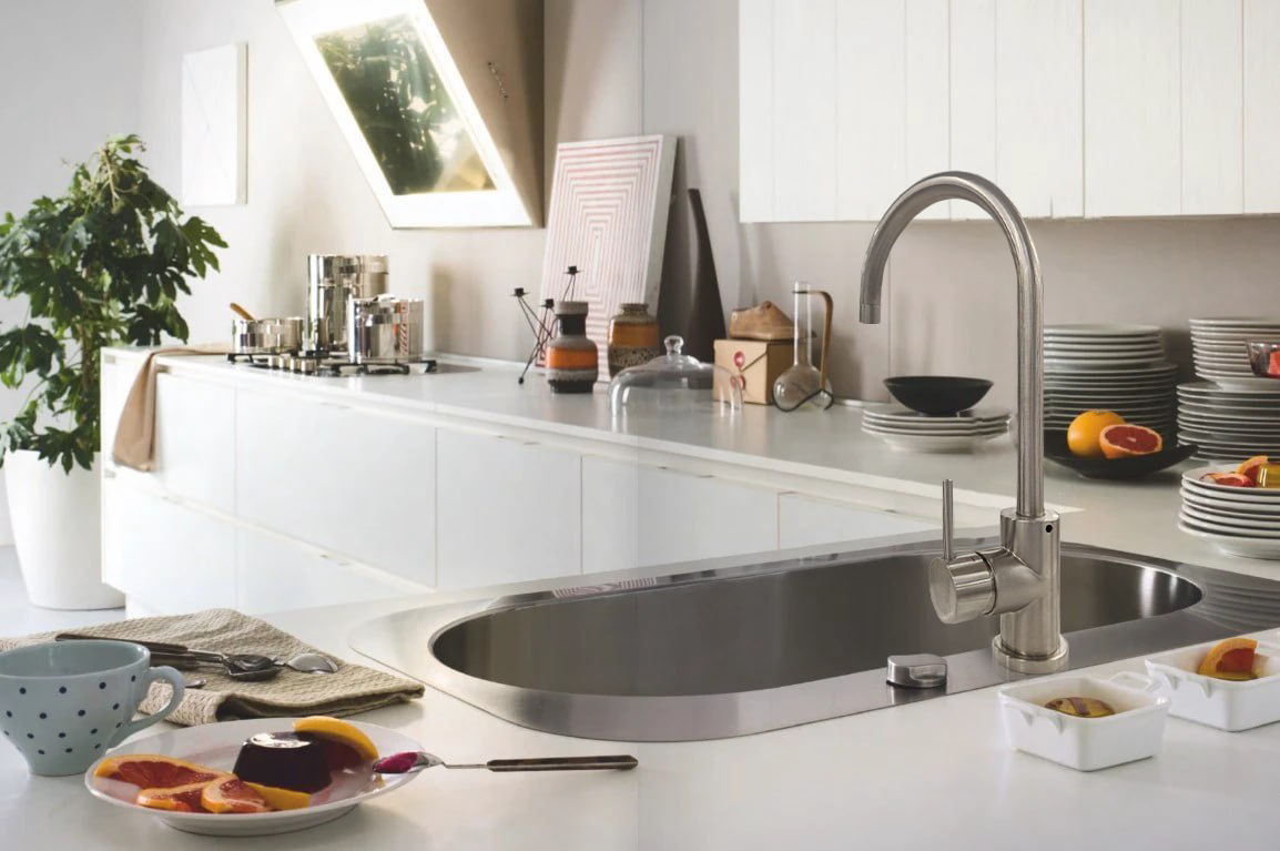 Змішувач для кухні Live Inox LV00133IX Nobili - Зображення 1869427-e5bc2.jpg