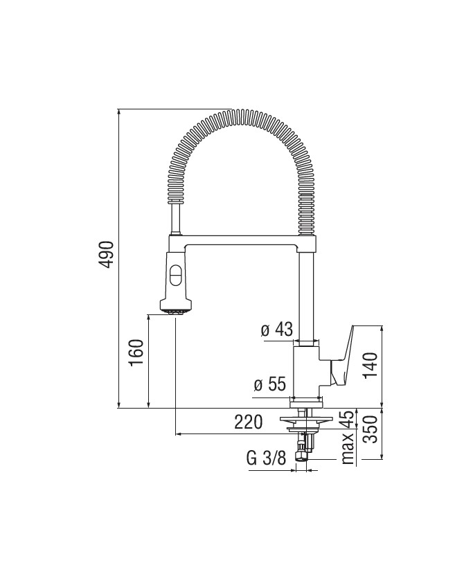 Змішувач для кухні Blues (BS101300-3CR), Nobili - Зображення 1869437-81c04.jpg