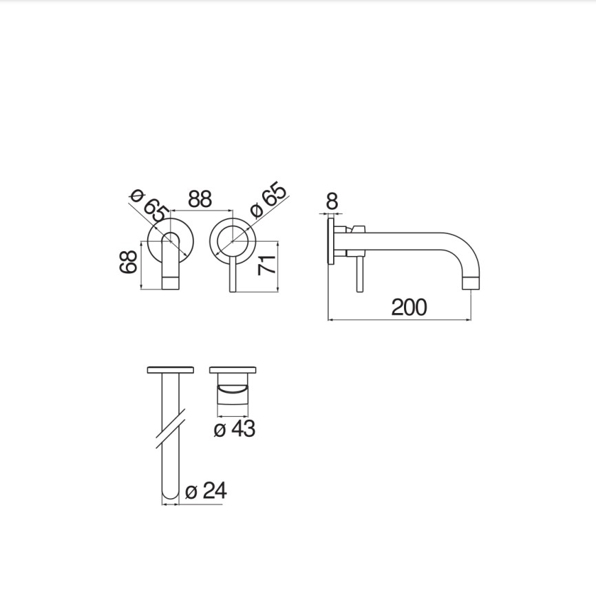 Смеситель для умывальника Live Velvet Black (LV00199-1BM), Nobili - Зображення 1869497-031d3.jpg