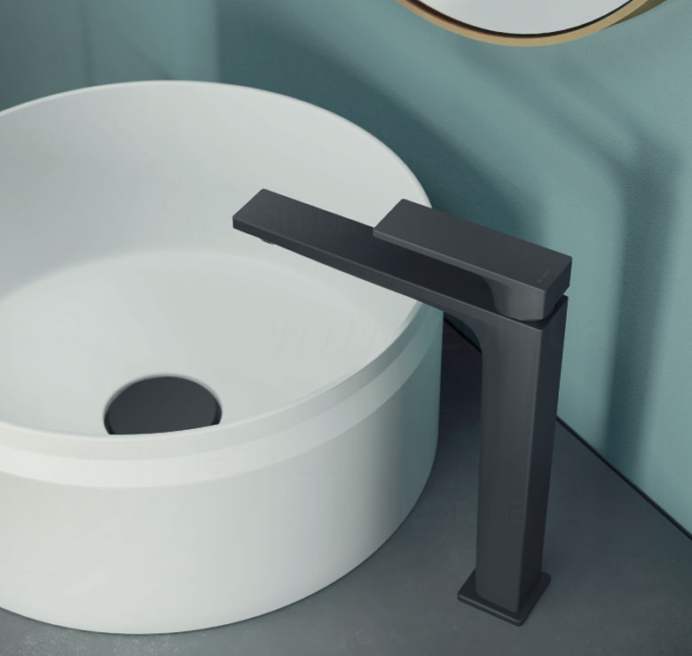 Змішувач для умивальника Seven Velvet Black (SE124128-2BM), Nobili - Зображення 1869522-49467.jpg