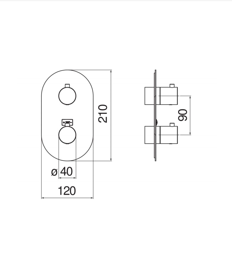 Змішувач для душу Velis Velvet Black (WE00102-TBM), Nobili - Зображення 1869707-c6541.jpg
