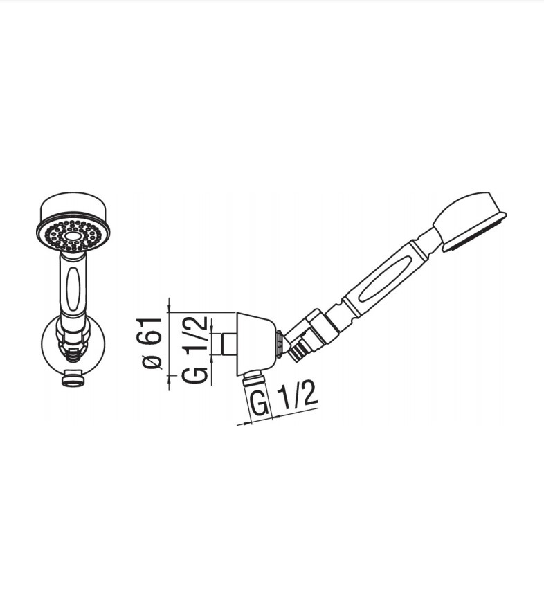 Душовий набір AD143-7CR Nobili - Зображення 1869742-6a882.jpg