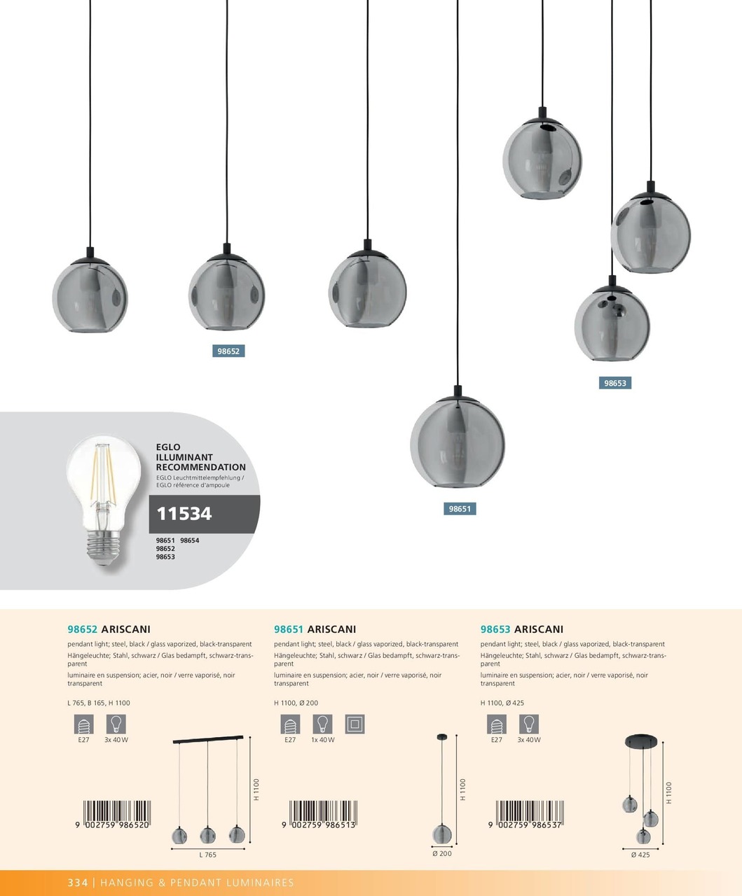 Люстра ARISCANI (98651), EGLO - Зображення 1870343-80361.jpg
