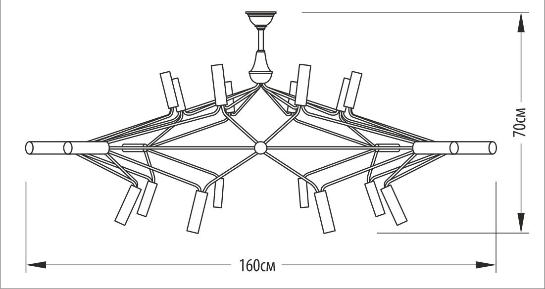 Люстра Panorama (3884-2), Pikart  - Зображення 1870627-5402e.jpg