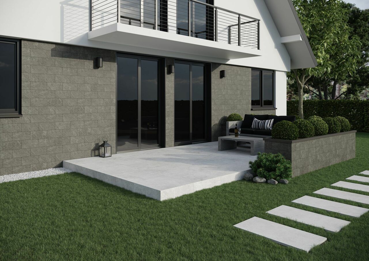 Плитка фасадна Torstone Grafit Decor 148x300x9 Cerrad - Зображення 1871367-5a784.jpg