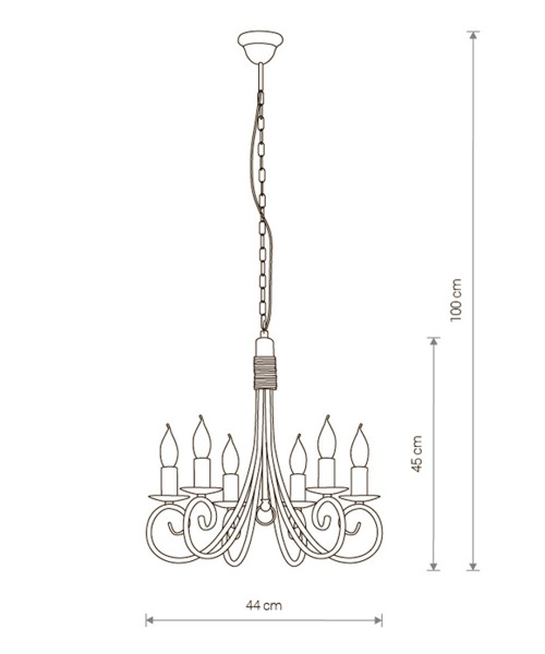 Люстра SILVERADO VI (5418), Nowodvorski - Зображення 1872668-99351.jpg