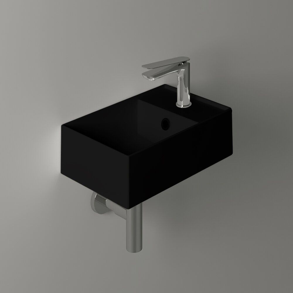 Умивальник AG 20 Agile (AG20NM) Black matt, SIMAS - Зображення 1872898-5378b.jpg