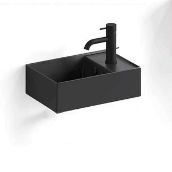 Умивальник AG 40 Agile (AG40) Black matt, SIMAS - Зображення