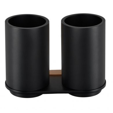 Стакан з подвійним тримачем Galla (108110020), Bemeta - Зображення