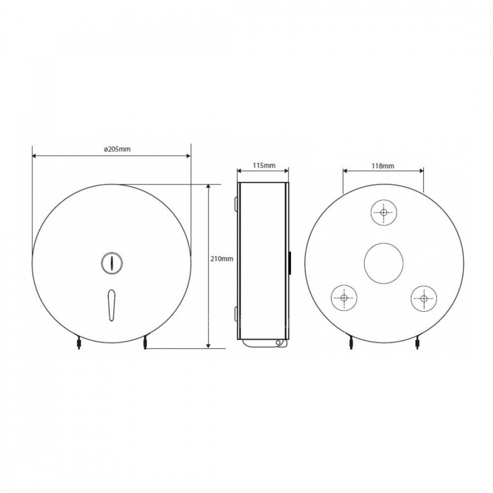 Тримач для туалетного паперу Hotel (148112055), Bemeta - Зображення 1873492-c54a8.jpeg