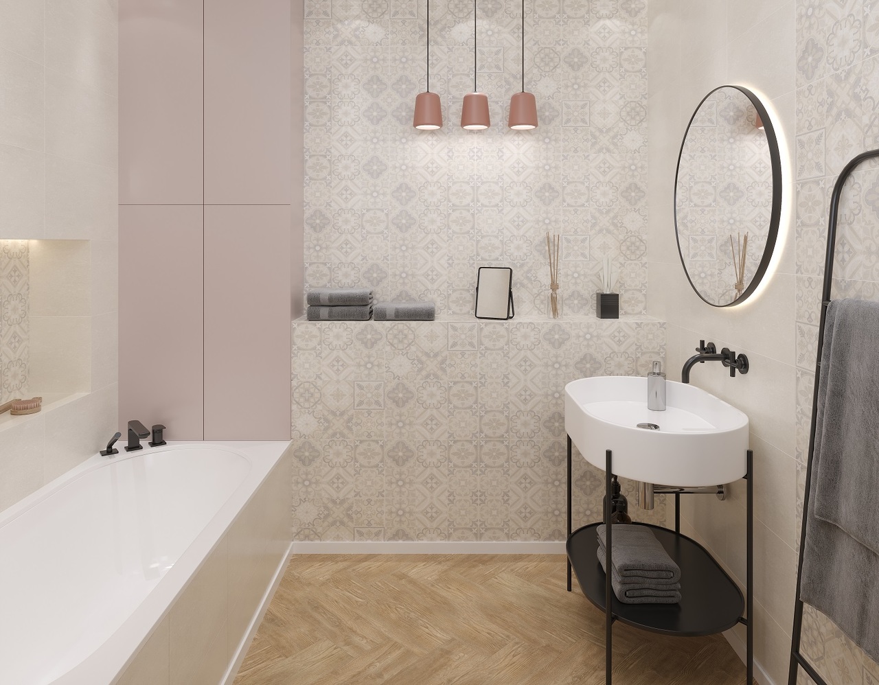 Плитка стінова Patchstone печворк №1 250x400x8 Golden Tile - Зображення 1874315-78241.jpg