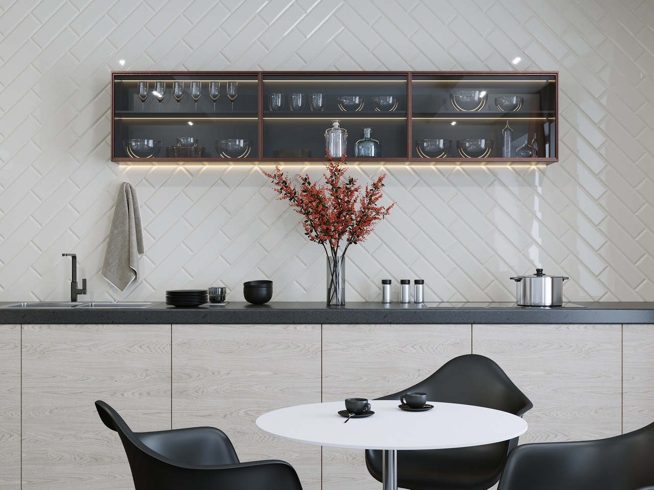 Плитка стінова The Wall сірий 100x300x7 Golden Tile - Зображення 1874568-92632.jpg