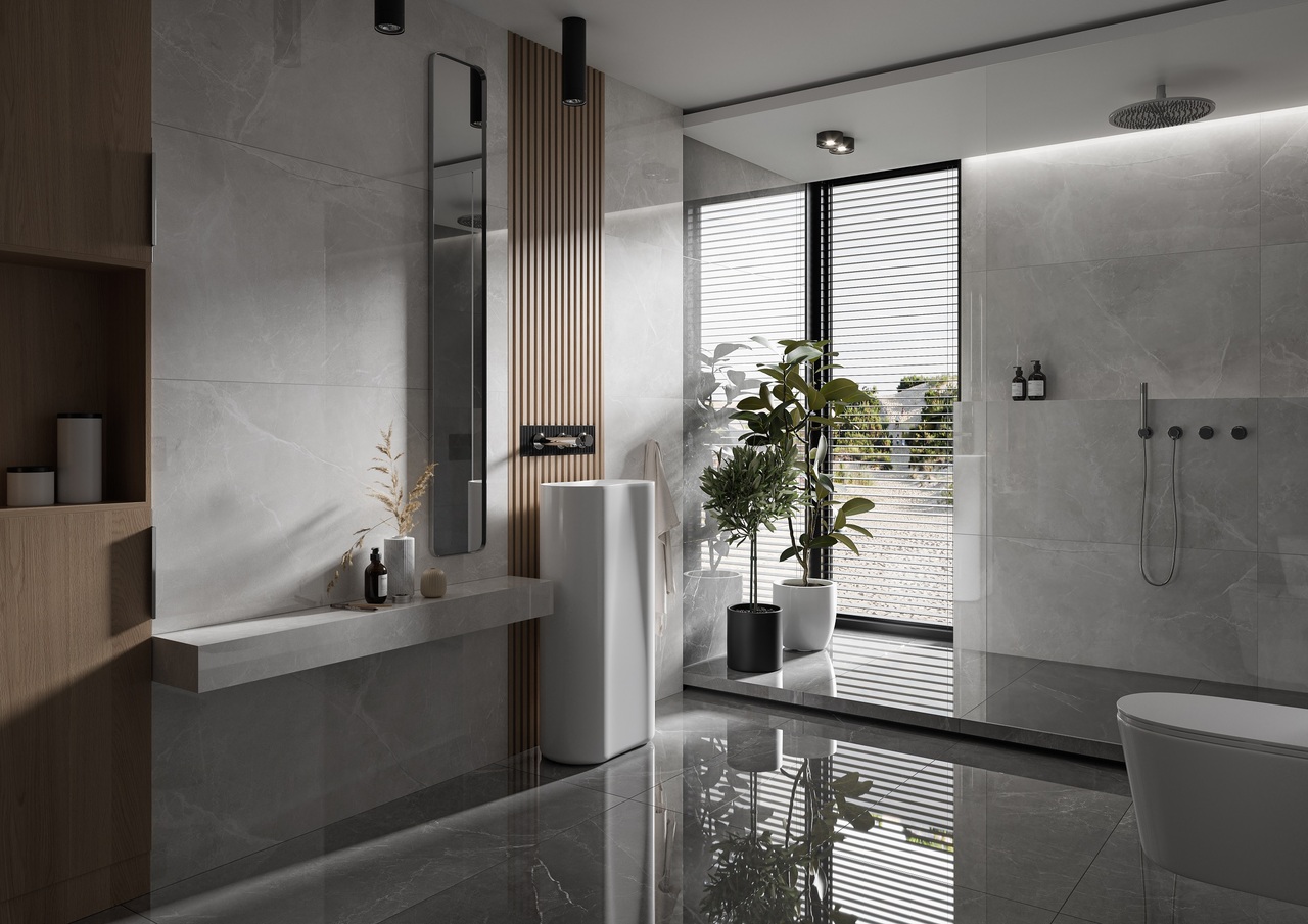 Плитка керамогранитная Luxtone Steel POL 597x1197x8 Cerrad - Зображення 1875137-c1def.jpg