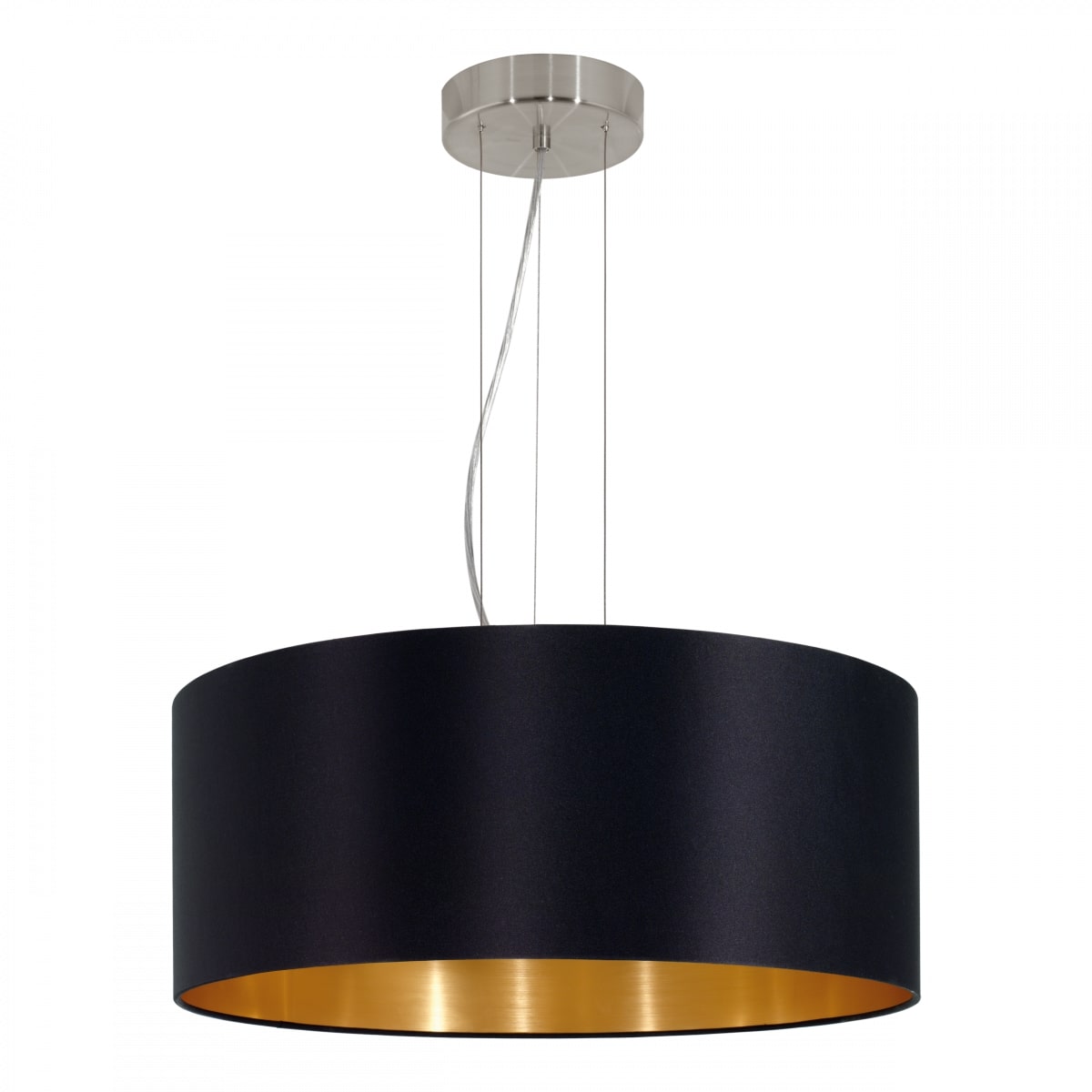 Люстра MASERLO NICKEL-SCHWARZ (31605), EGLO - Зображення