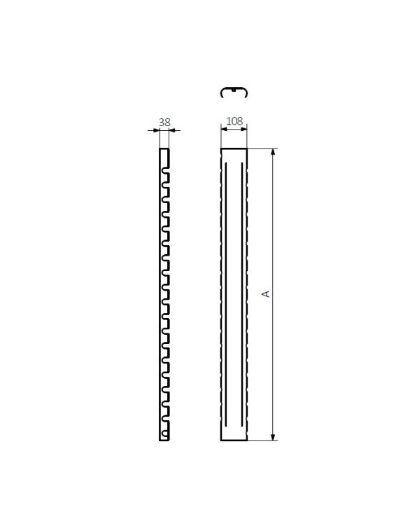 Маскувальний елемент для рушникосушки Michelle 120 R WRCMIC120PK203 Terma - Зображення 187572167-f6e48.jpg