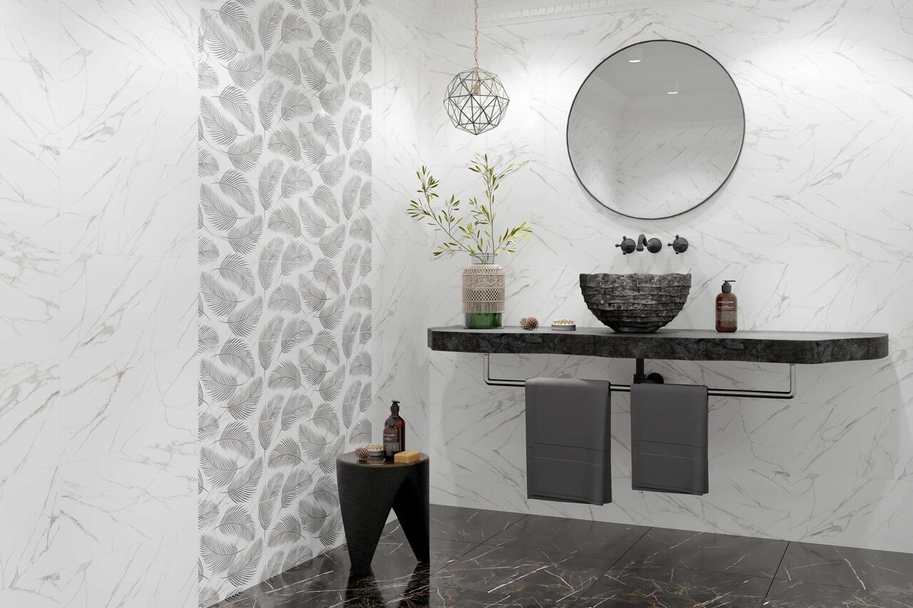 Плитка стінова NB0051 Nero E Bianco Білий 300x600 Golden Tile - Зображення 187572424-33593.jpg