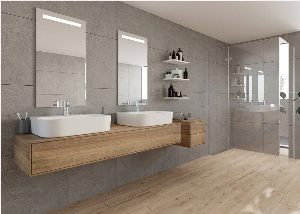 Плитка керамогранітна MALMO GREY NAT RECT 597х1197x8,5 Nowa Gala - Зображення 1875951-9a69d.jpg