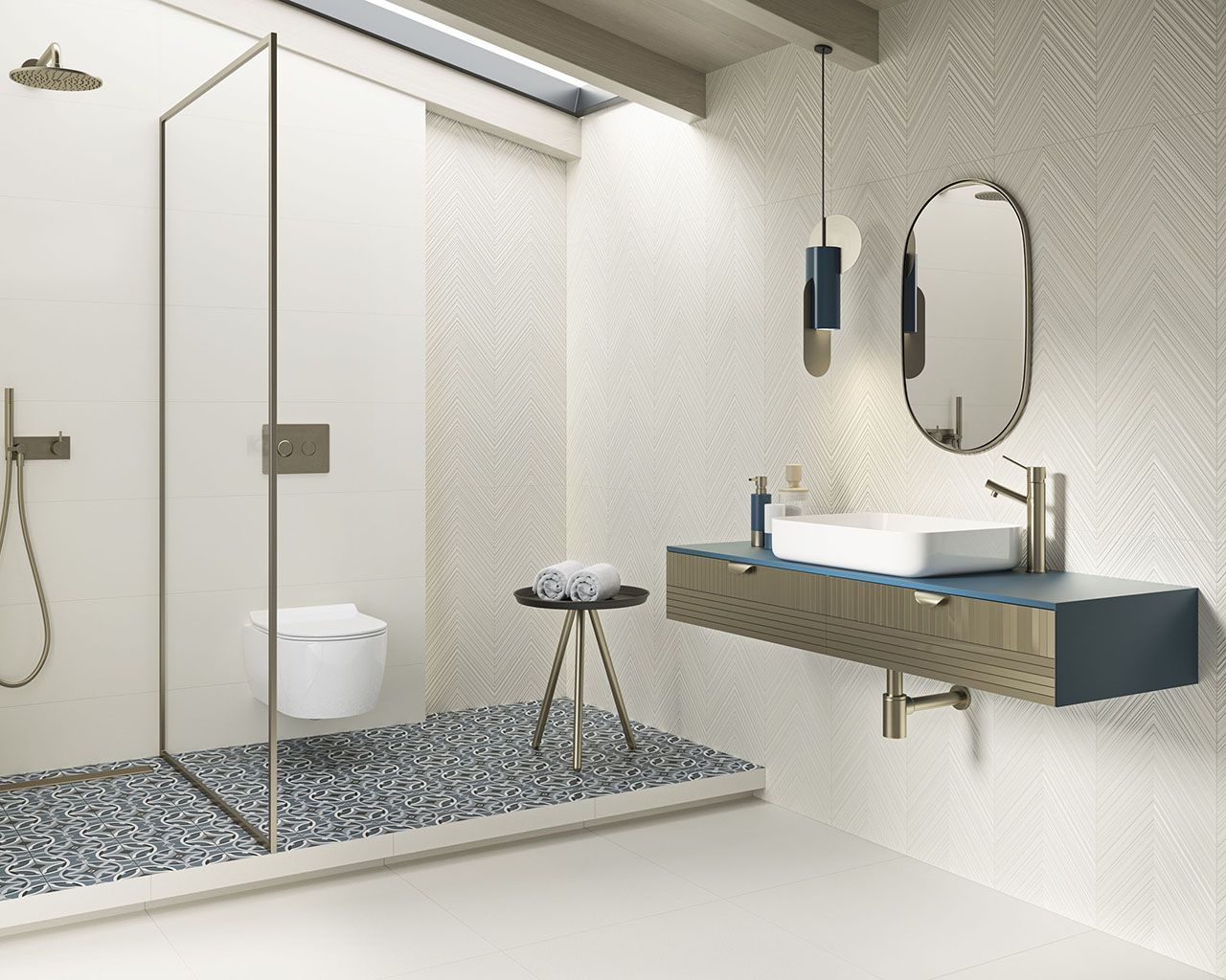 Плитка керамогранітна Classy Motyw B 198x198x7,5 Paradyz - Зображення 1876026-181a3.jpg