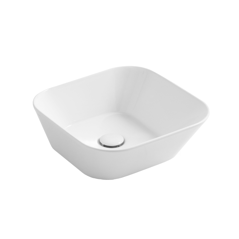 Умивальник WA 03 Wave (WA03) Glossy white SIMAS - Зображення