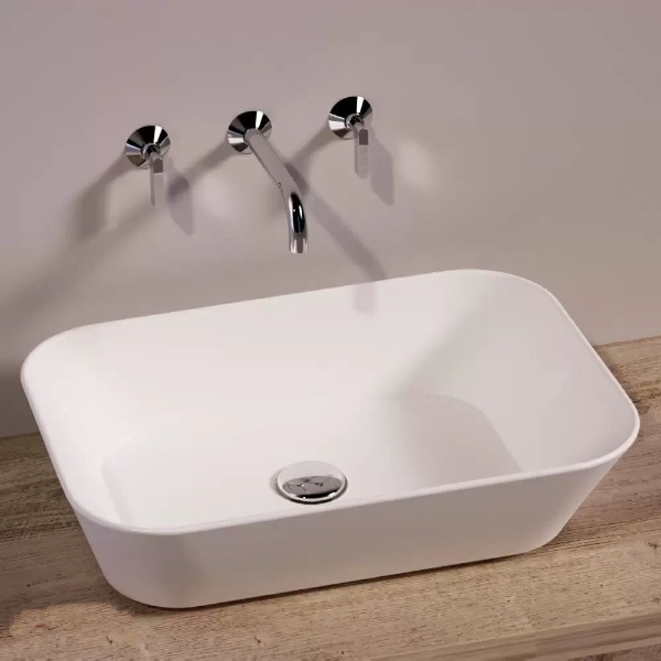 Умивальник WA 04 Wave (WA04WM) White matt, SIMAS - Зображення 1876856-c0c15.jpg