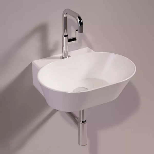 Умивальник WA 06 Wave (WA06) Glossy white SIMAS - Зображення 1876871-129ea.jpg