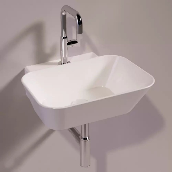 Умивальник WA 08 Wave (WA08) Glossy white SIMAS - Зображення 1876876-b9615.jpg