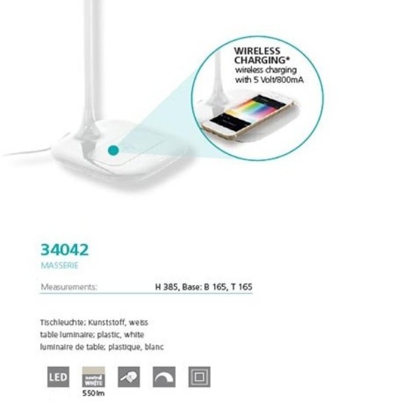 Настільна лампа MASSERIE LED (34042), EGLO - Зображення 1876929-01de3.jpg