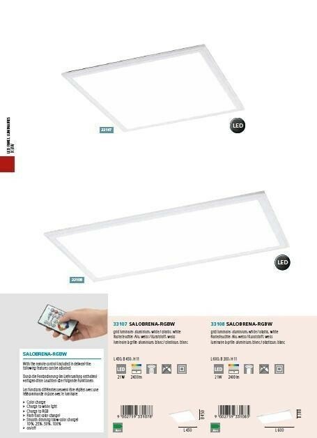 Світильник SALOBRENA-RGBW LED (33107), EGLO - Зображення 1877241-a3f8e.jpg