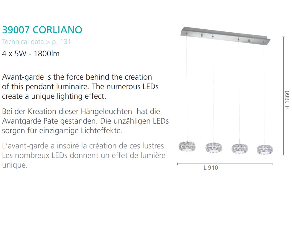 Люстра CORLIANO CHROM-KRISTALL LED (39007), EGLO - Зображення 1877258-89e96.jpg