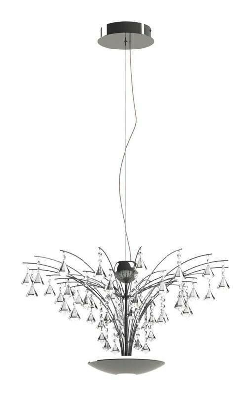 Люстра MIRAMAS CHROM-KRISTALL LED (39032), EGLO - Зображення