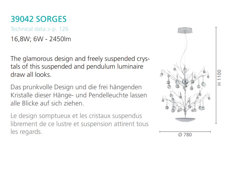 Люстра SORGES LED (39042), EGLO - Зображення 1877608-aeae1.jpg