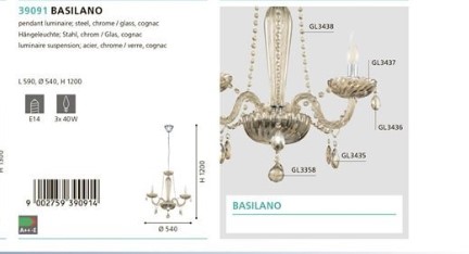 Люстра BASILANO (39091), EGLO - Зображення 1877618-4d314.jpg