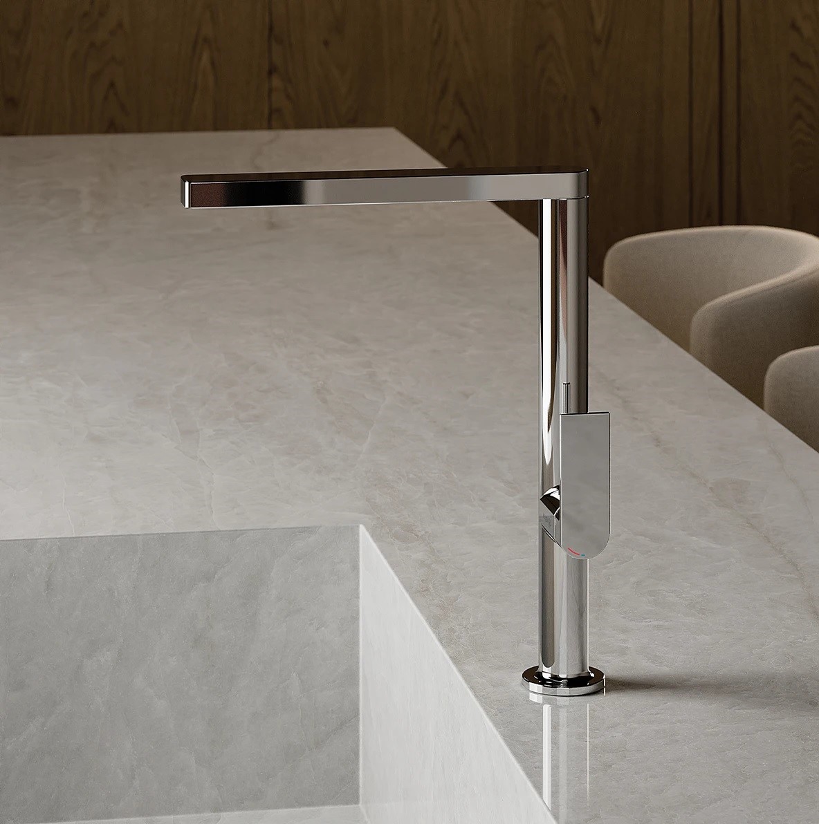 Змішувач для кухні Qord 568030575 хром Kludi - Зображення 187791863-4451a.jpg