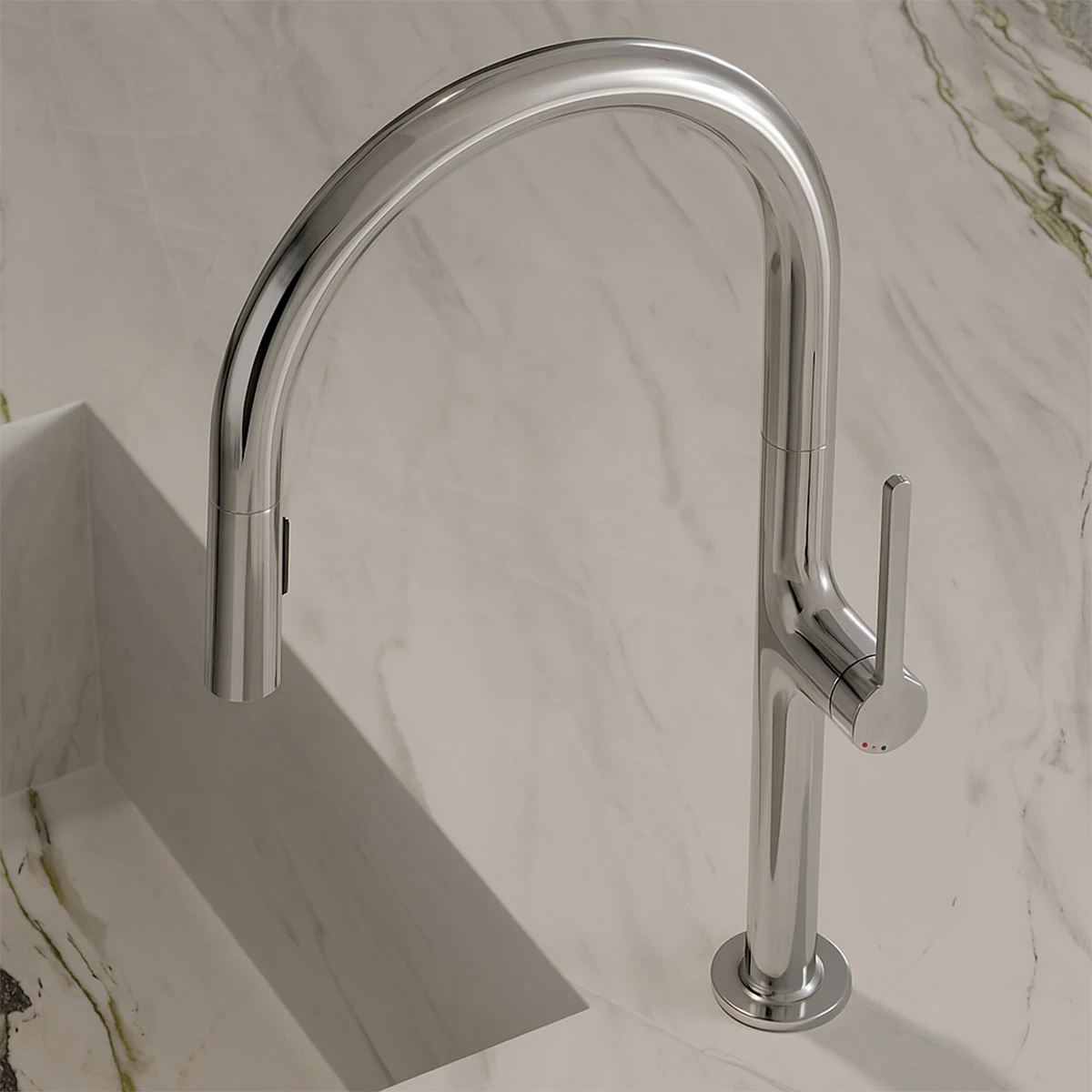 Змішувач для кухні Reef 508510575 хром Kludi - Зображення 187791873-ff6b8.jpg