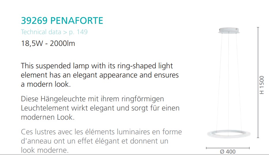 Люстра PENAFORTE (39269), EGLO - Зображення 1877938-24e67.jpg