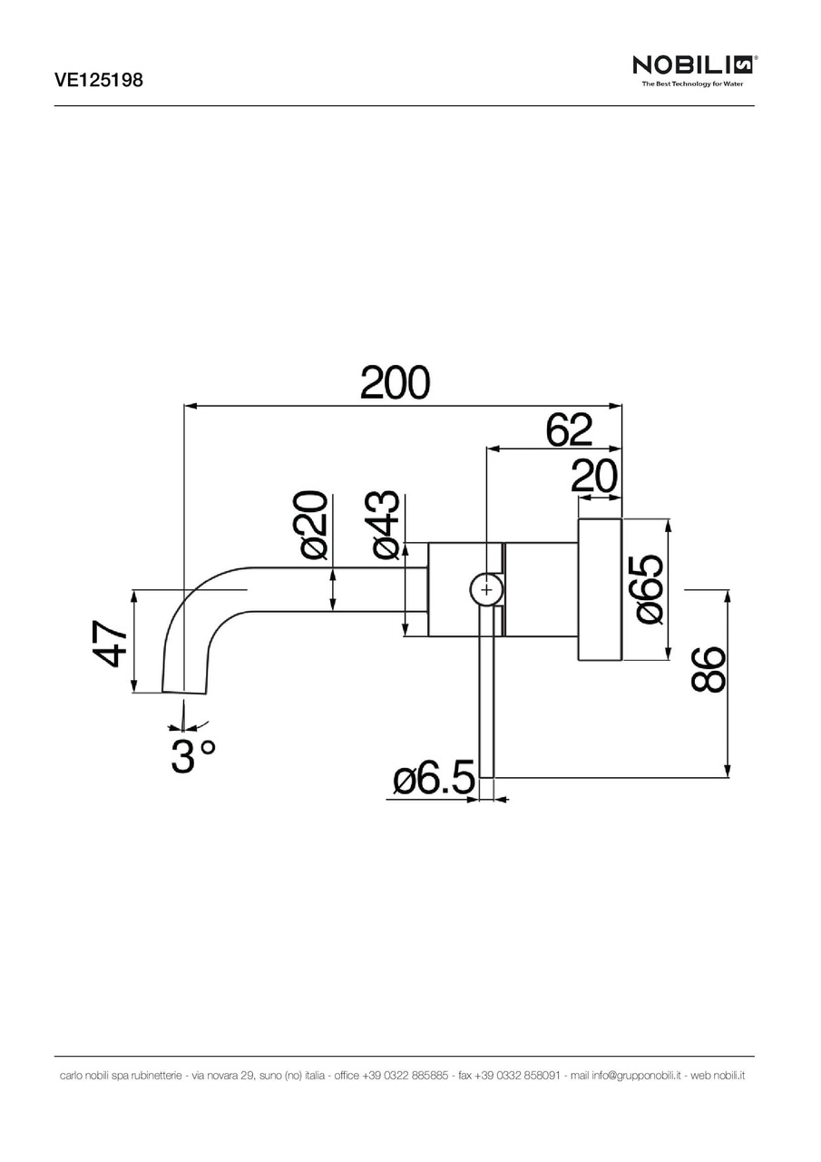 Змішувач для умивальника Velis Red Canyon PVD (VE125198-1RCP) Nobili - Зображення 1877968-2edad.jpg