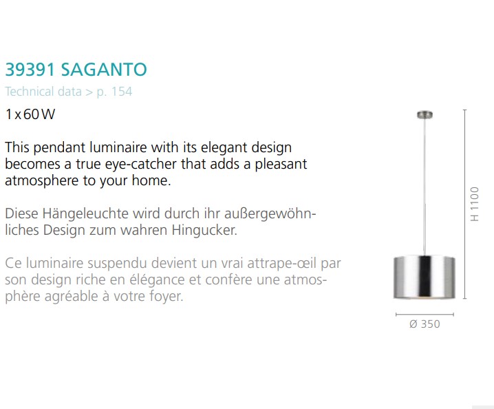 Люстра SAGANTO (39391), EGLO - Зображення 1878056-08e2c.jpg