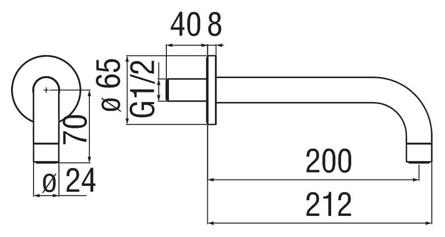 Вилив для ванни Live Velvet Black (AV00158-36BM), Nobili - Зображення 1878187-22414.jpg