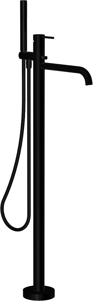 Змішувач підлоговий для ванни Live Velvet Black (WE00180-TBM), Nobili - Зображення