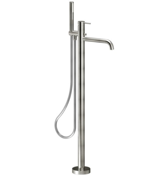 Змішувач підлоговий для ванни Live Inox (WE00180-TIX), Nobili - Зображення