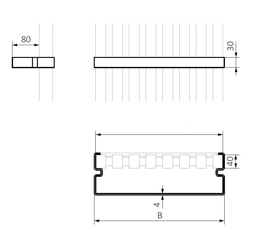 Гачок для рушникосушки Reling Belt 40 380 мм Champagne Terma - Зображення 187864549-cd10e.jpg