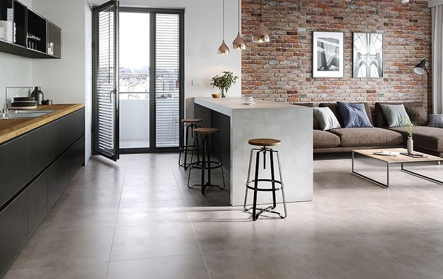 Плитка керамогранітна Colin Light Grey RECT 598x598x8 Cersanit - Зображення 1878657-dad50.jpg