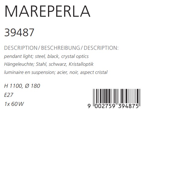 Люстра MAREPERLA (39487), EGLO - Зображення 1878702-bd044.jpg