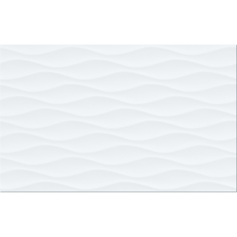 Плитка стінова White Wave GLOSSY STR 250x400x8 Cersanit - Зображення