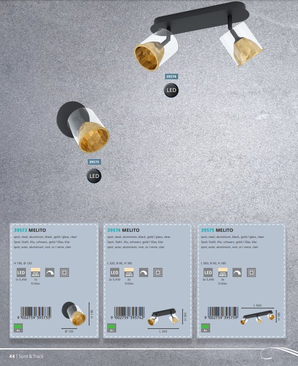 Спот MELITO LED (39573), EGLO - Зображення 1879245-d4c65.jpg