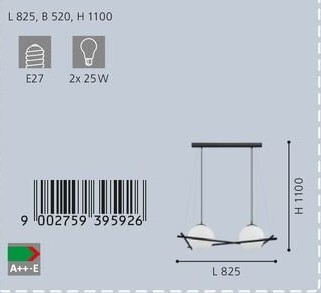 Люстра SALVEZINAS (39592), EGLO - Зображення 1879317-46fdb.jpg
