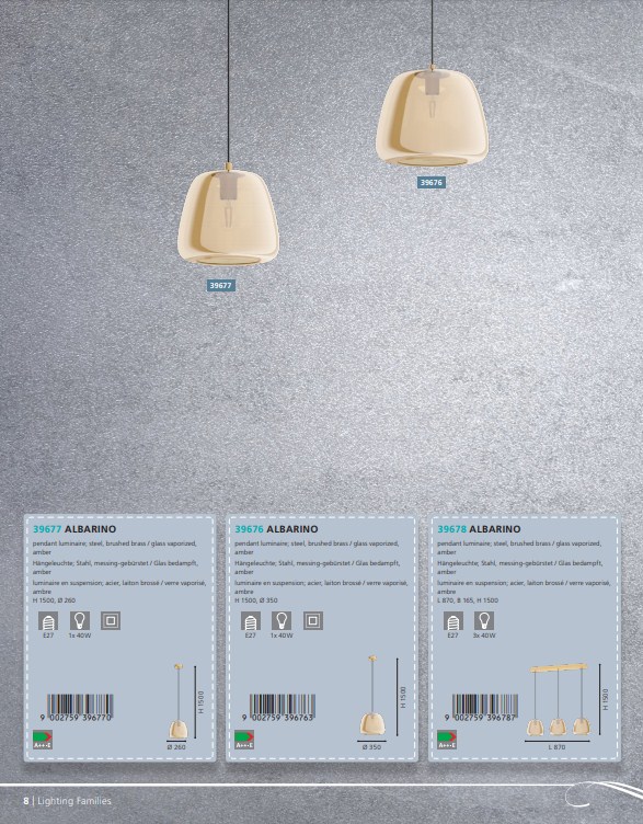 Люстра ALBARINO (39678), EGLO - Зображення 1879395-b8511.jpg