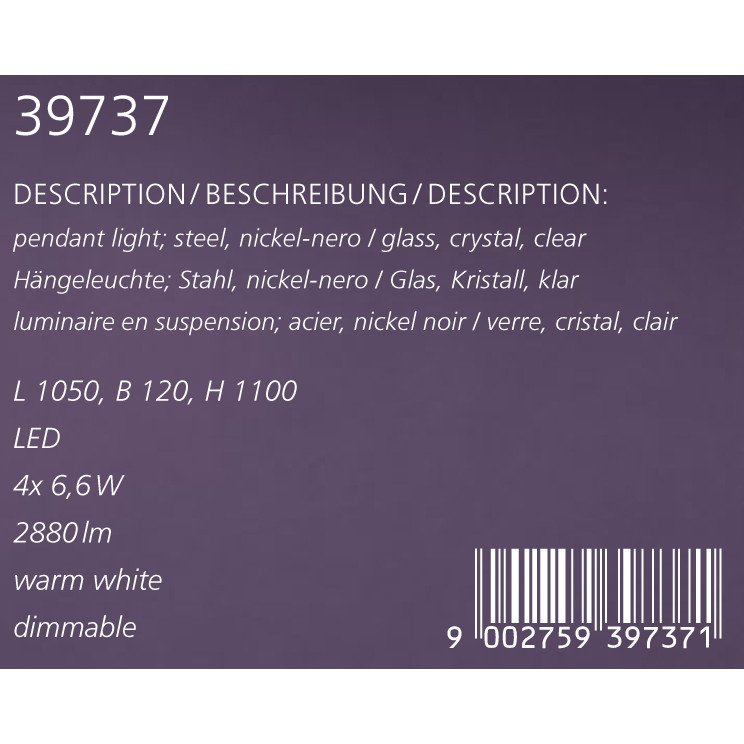 Люстра CABEZOL LED (39737), EGLO - Зображення 1879502-8b8fd.jpg