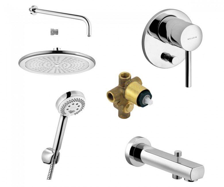 Душевая система 7 в 1 Bozz 386310576), Kludi - Зображення